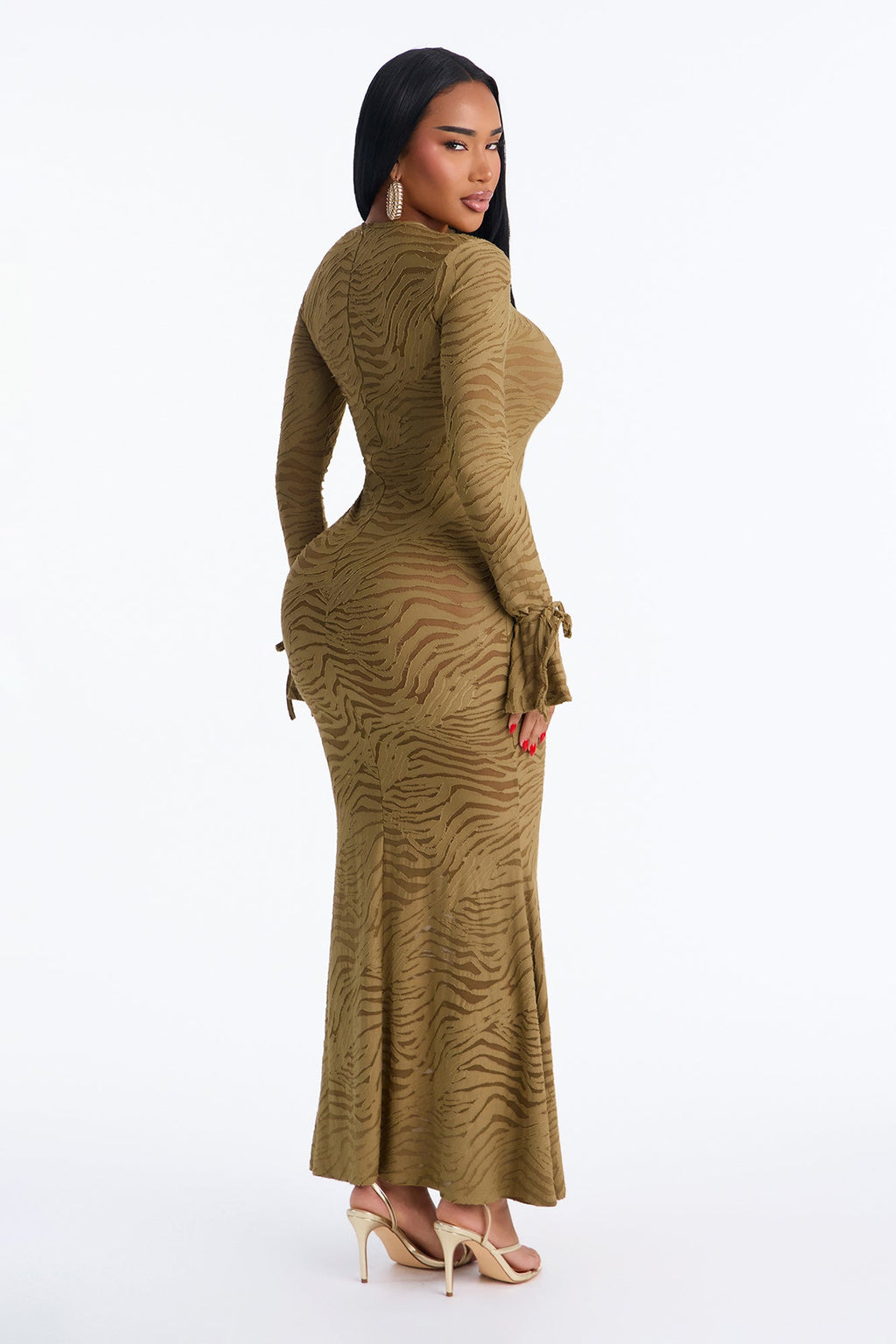 Let's Get Lost Long Sleeve Maxi Dress