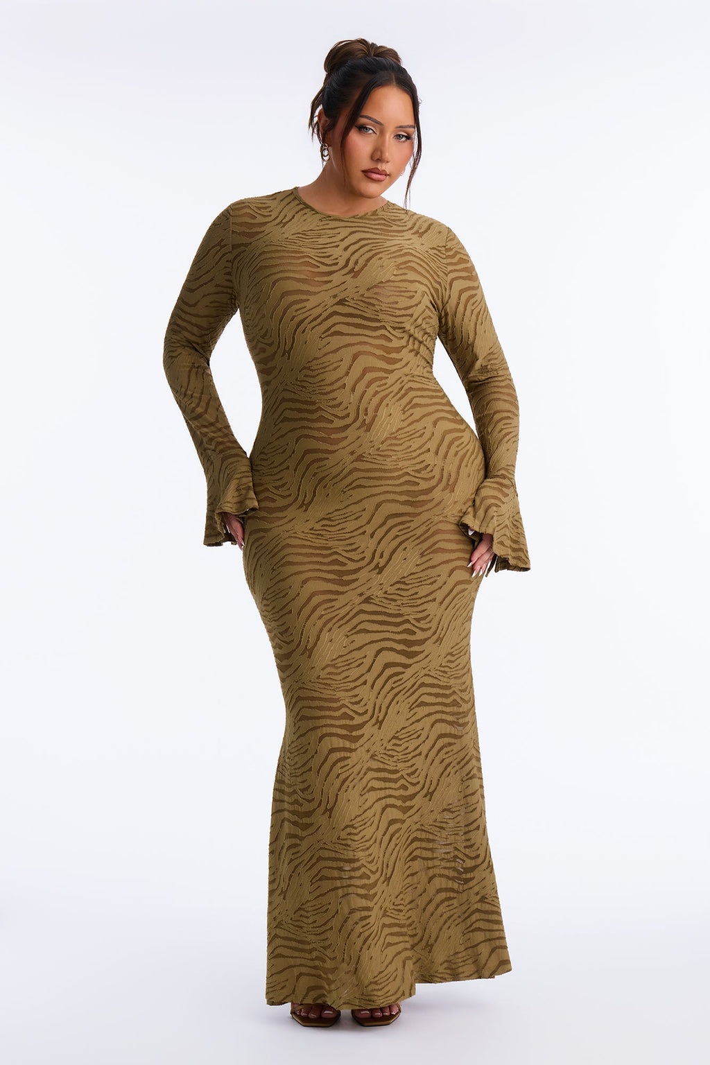 Let's Get Lost Long Sleeve Maxi Dress