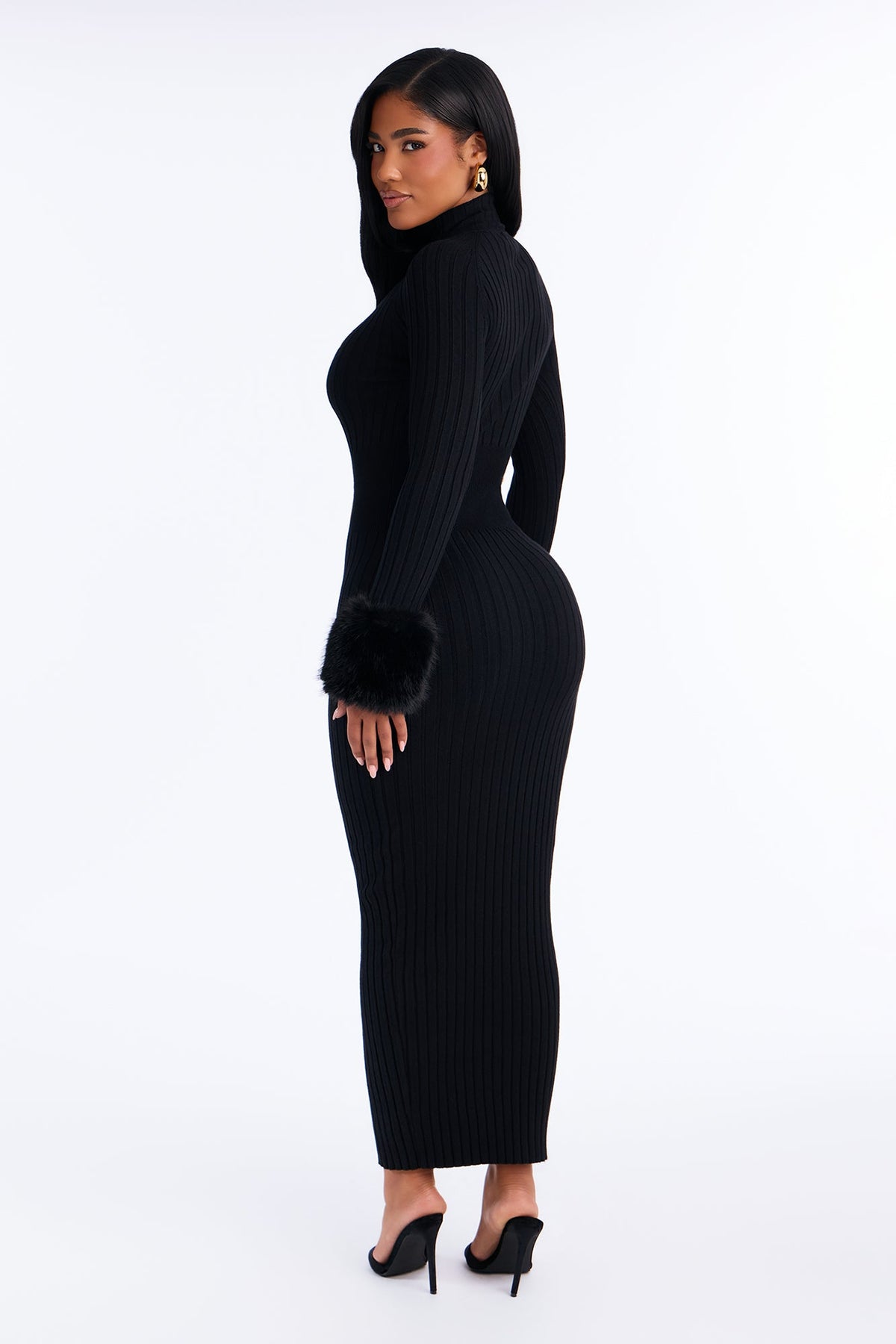 Estelle Long Sleeve Sweater Maxi Dress